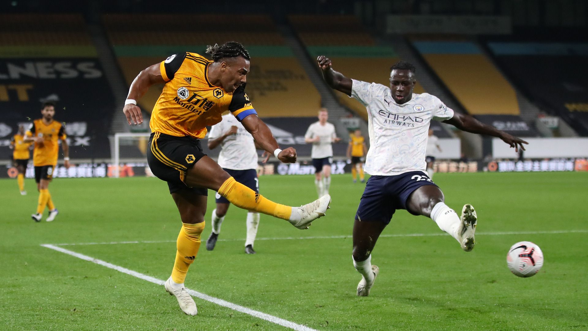 Adama Traore Wolverhampton Manchester City