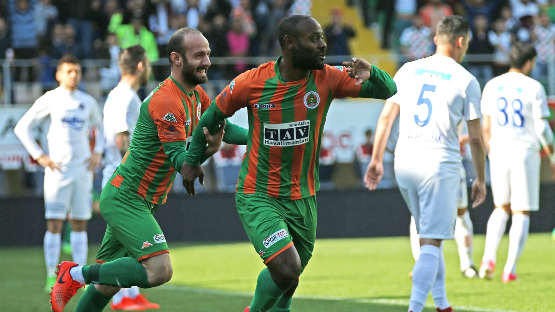 Vagner Love Aytemiz Alanyaspor Kasimpasa STSL 04012017