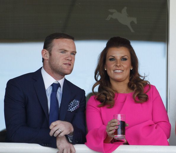 Wayne Rooney y su esposa Coleen.