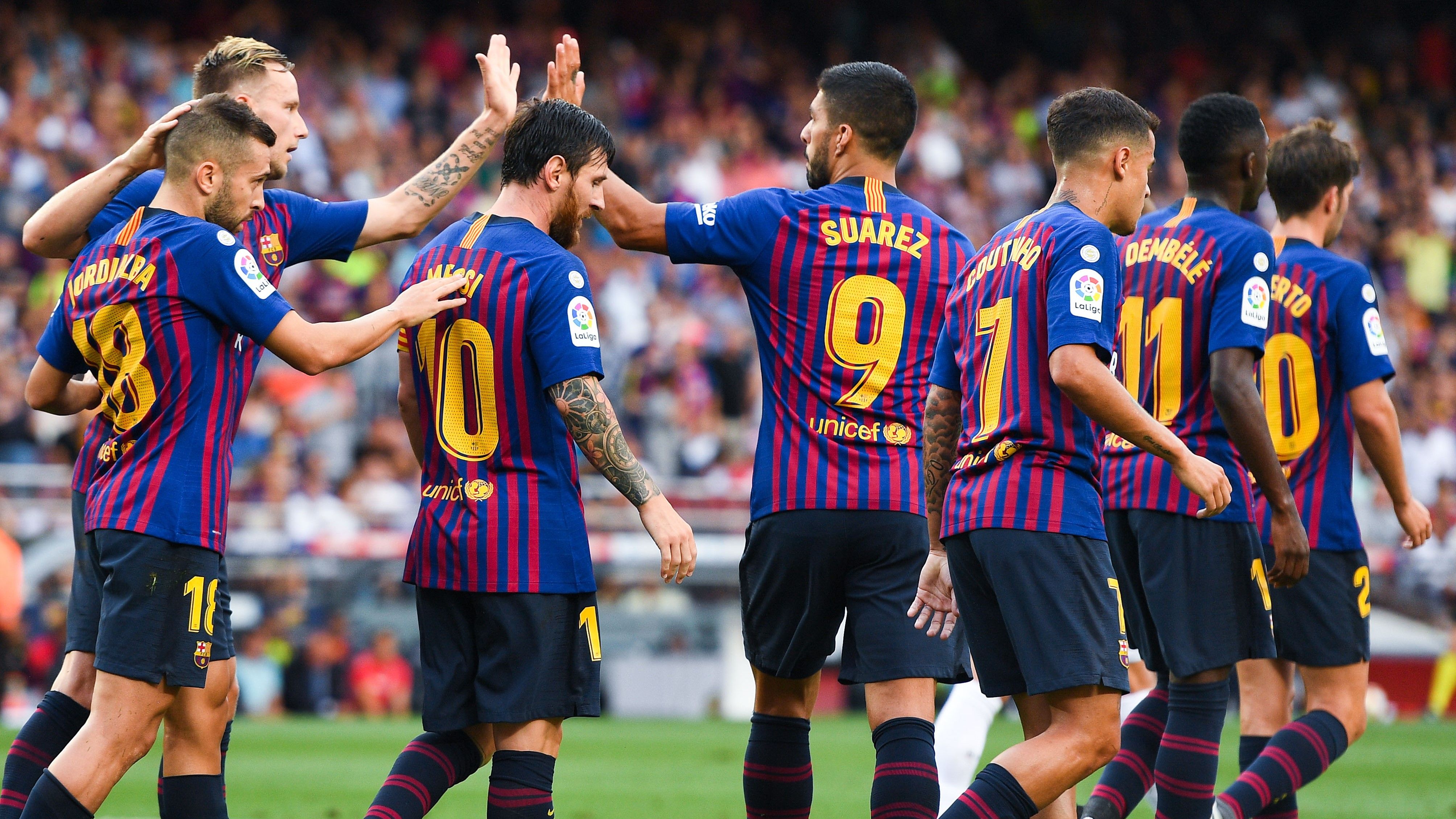 Luis Suarez Barcelona Huesca LaLiga 02092018