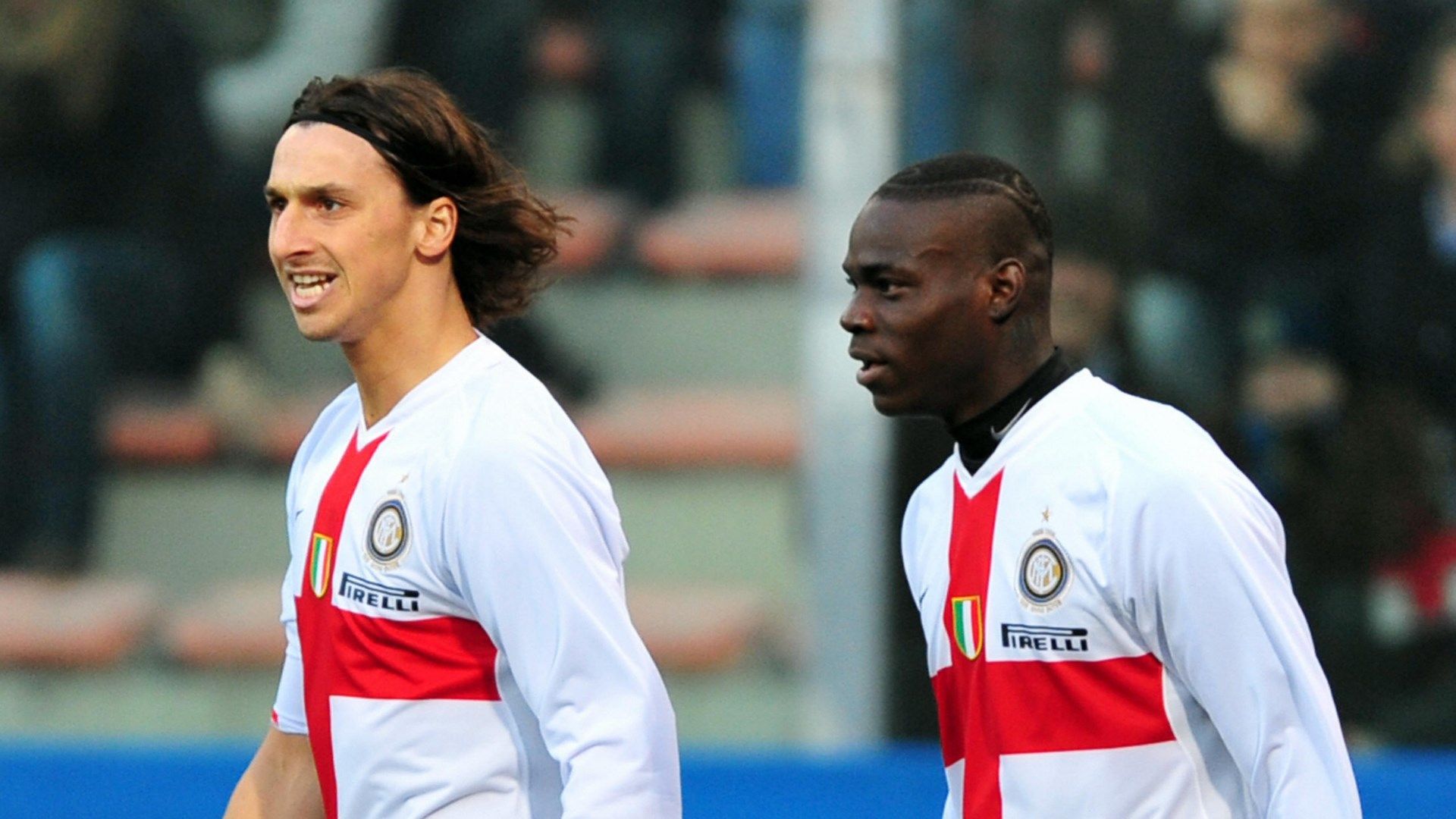 Zlatan Ibrahimovic Mario Balotelli Inter