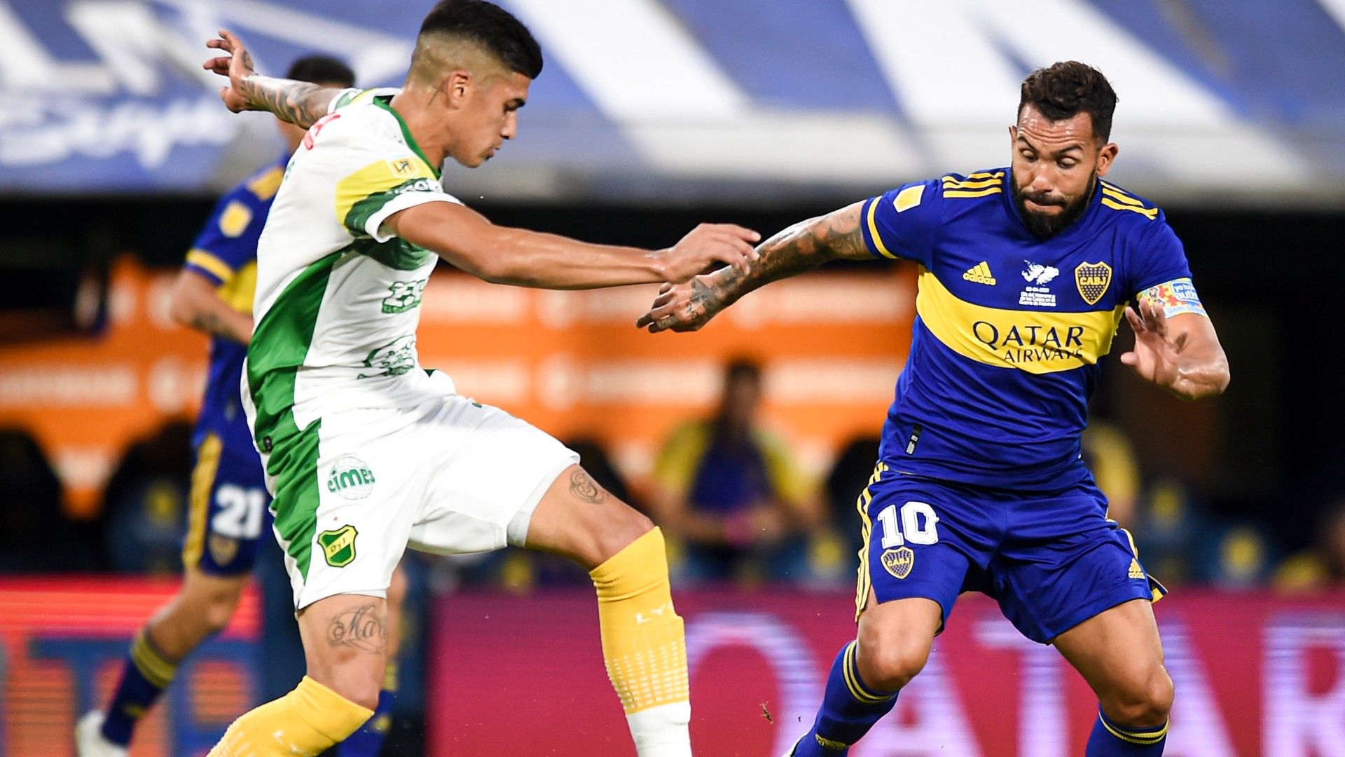 Carlos Tevez Boca Defensa y Justicia Copa de la Liga Profesiona 03042021