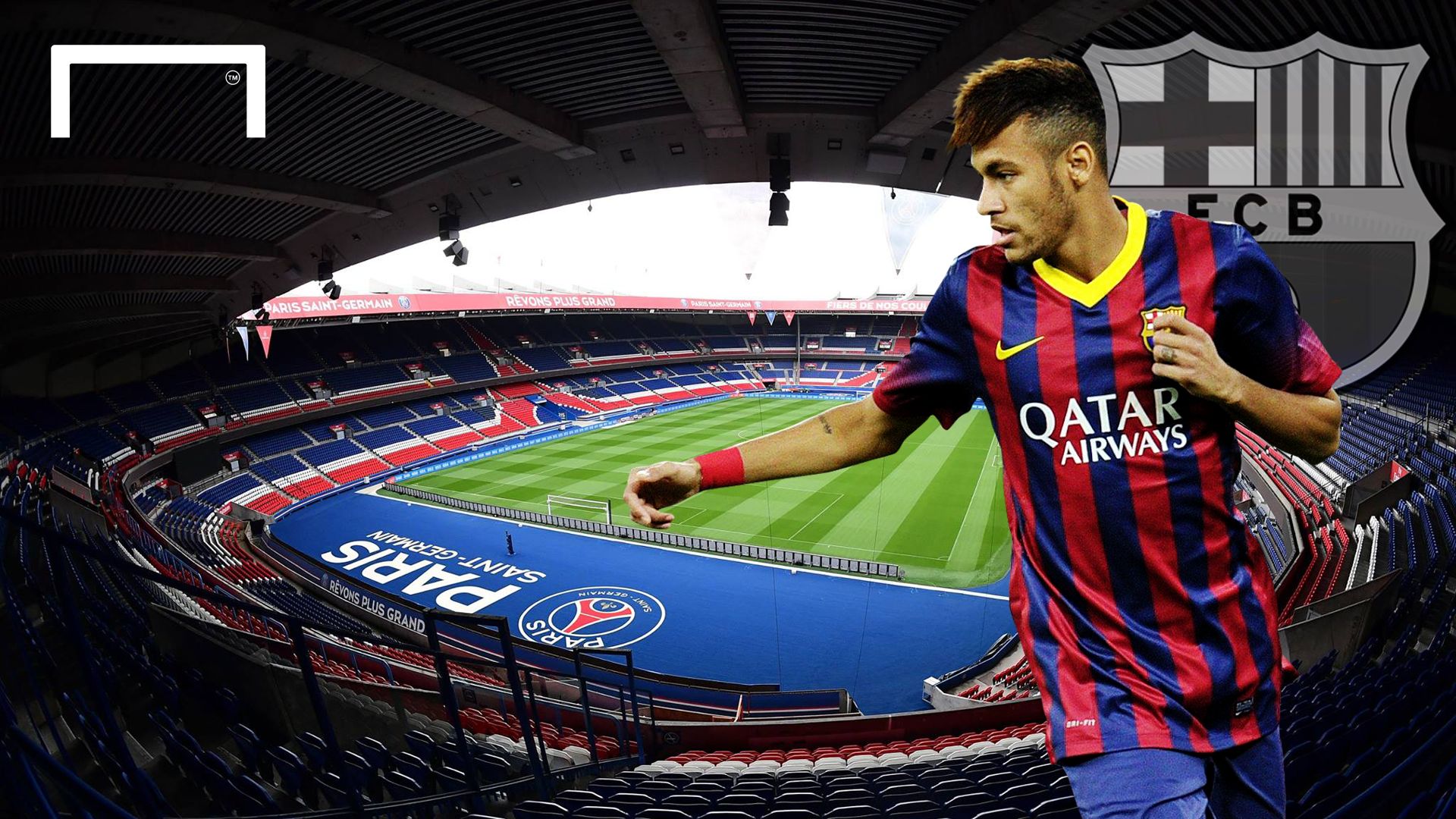 Neymar PSG Barcelona GFX