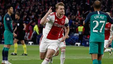 De Ligt Ajax Tottenham Champions League
