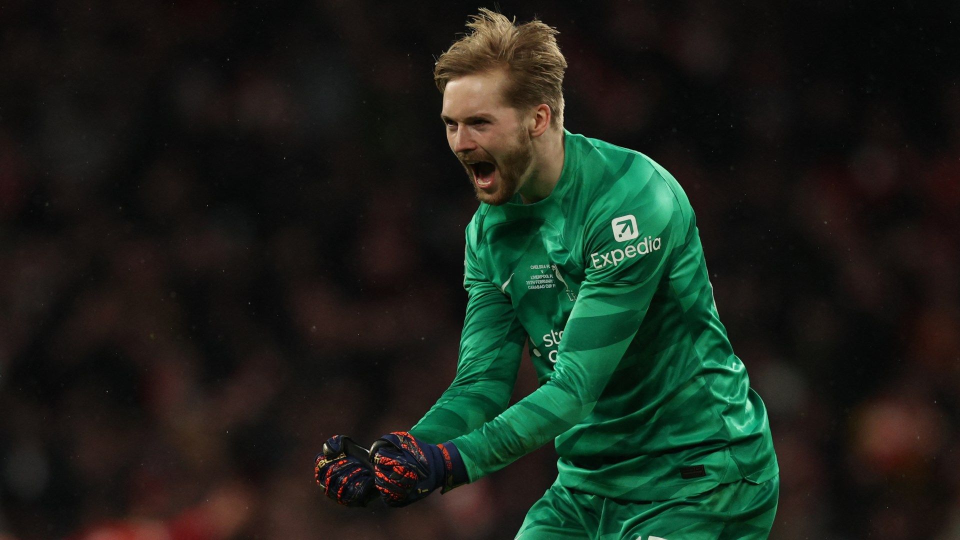 Caoimhin Kelleher Liverpool Chelsea Carabao Cup final 2023-24