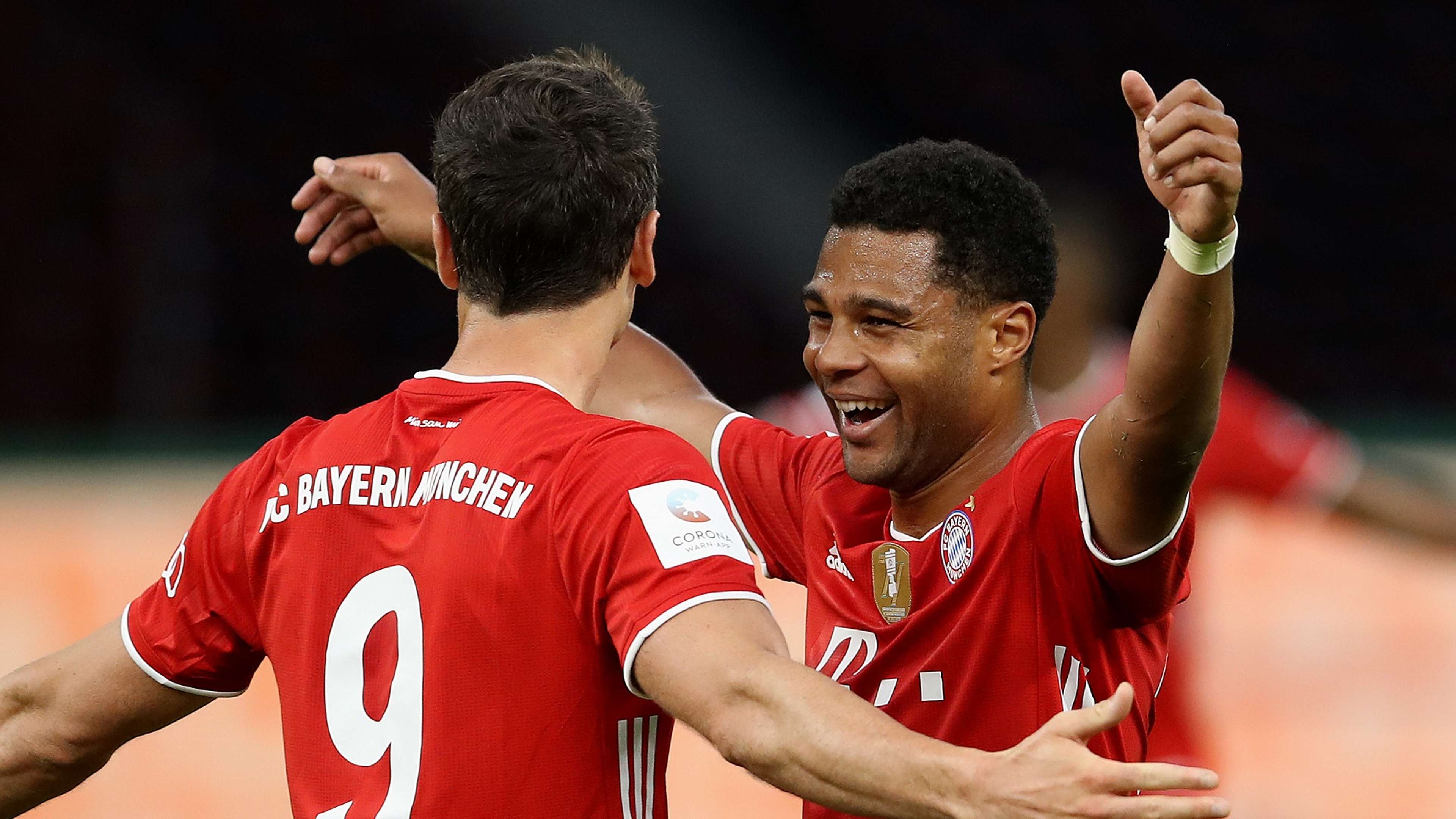 Robert Lewandowski Serge Gnabry Bayern Munich 2019-20