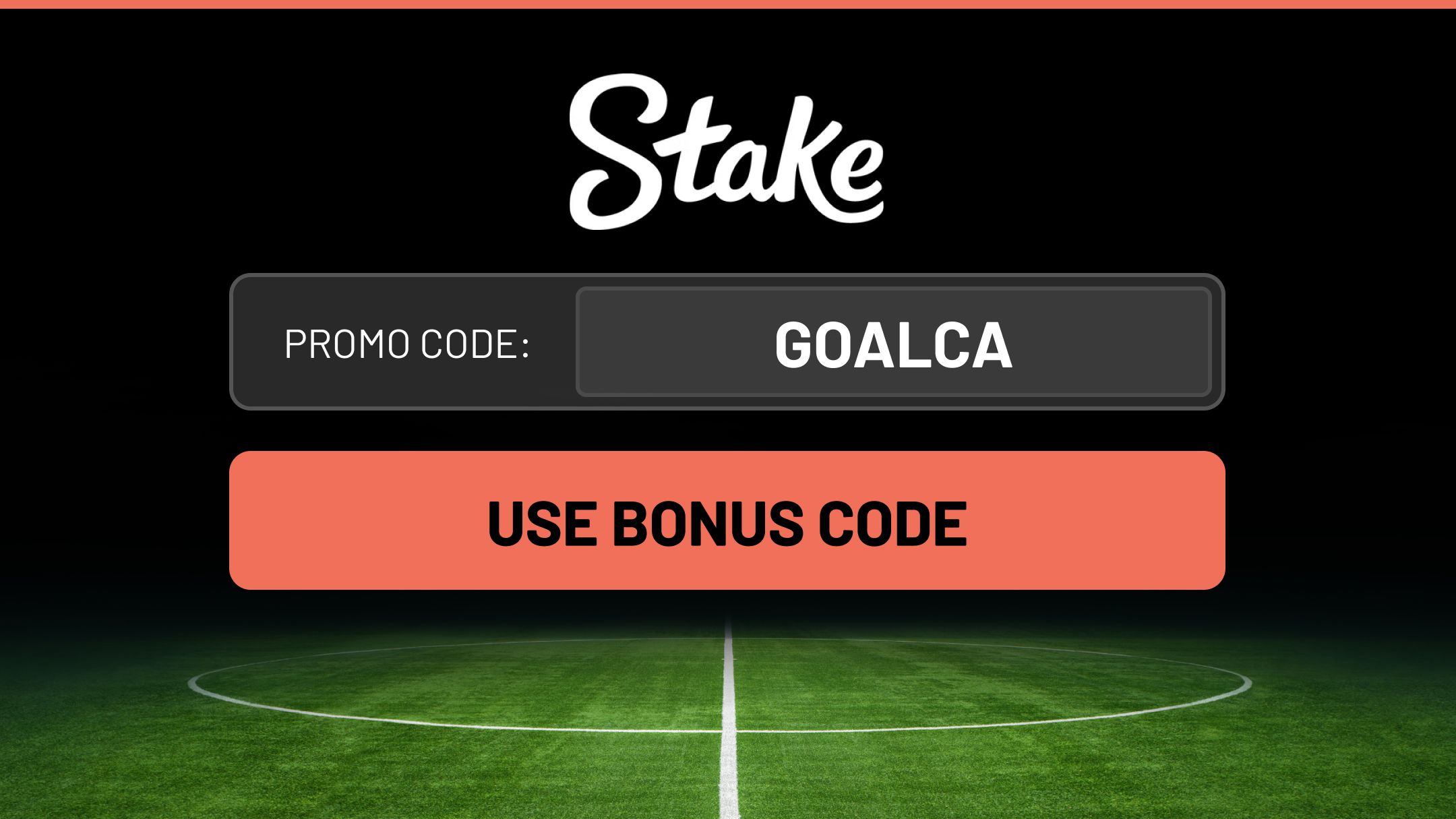 Image de code bonus Stake