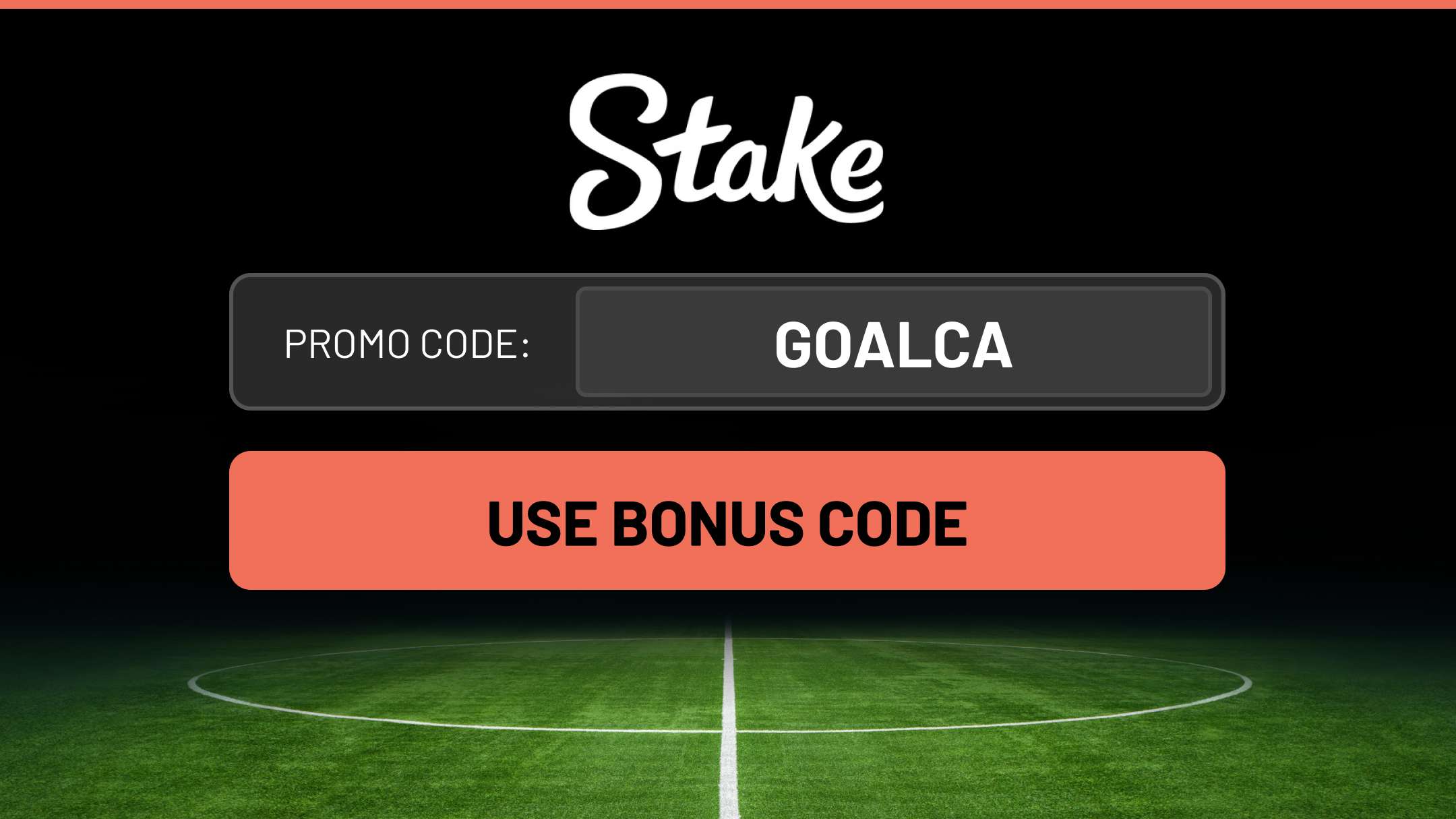 Image de code bonus Stake