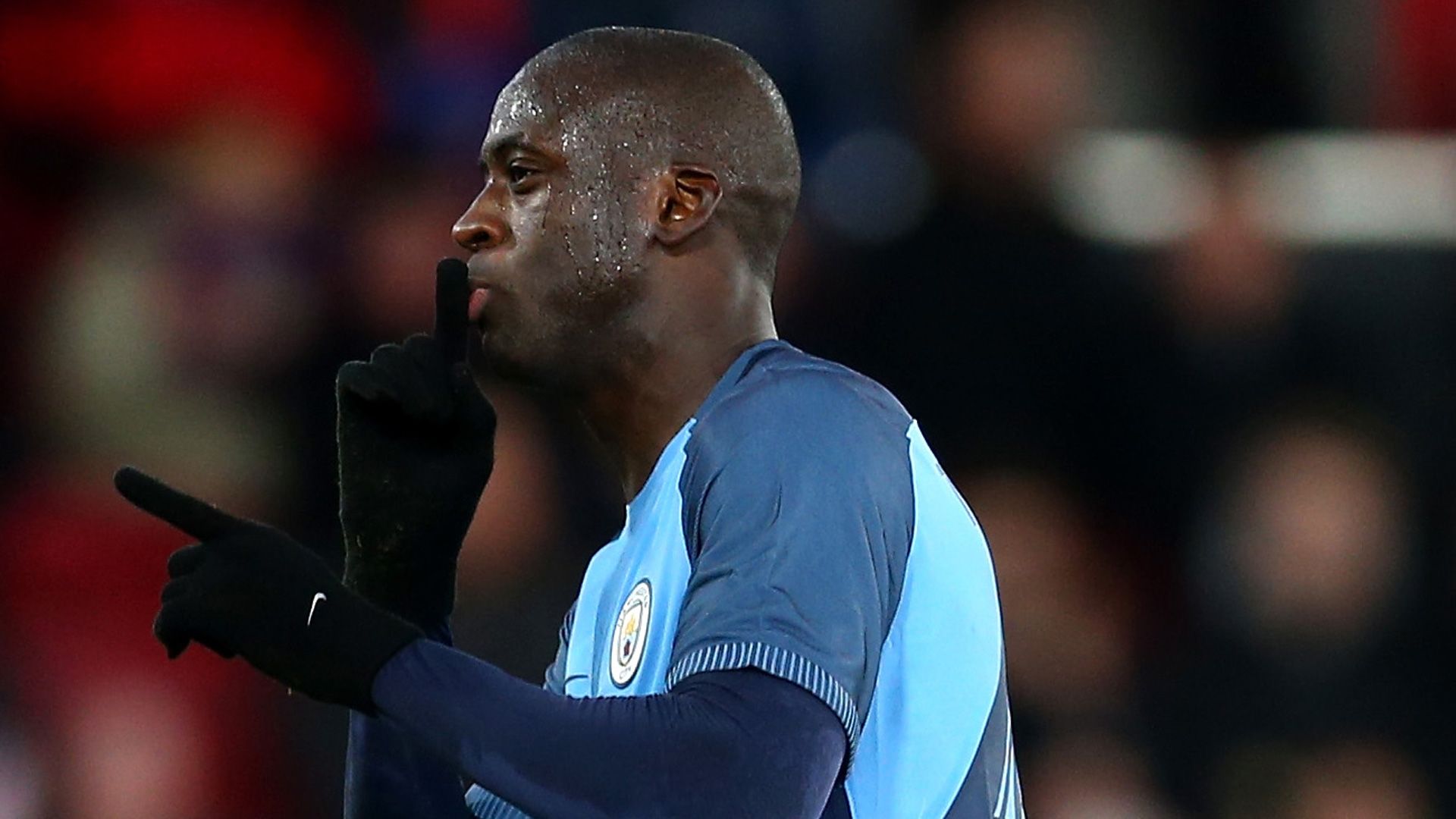 Yaya Toure Manchester City 28012017