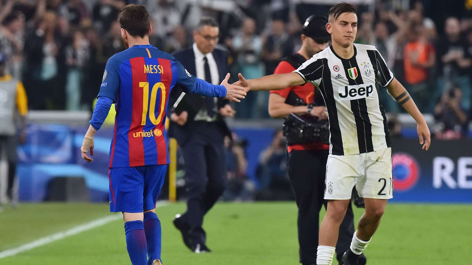 Messi Dybala Juventus Barcellona Champions League