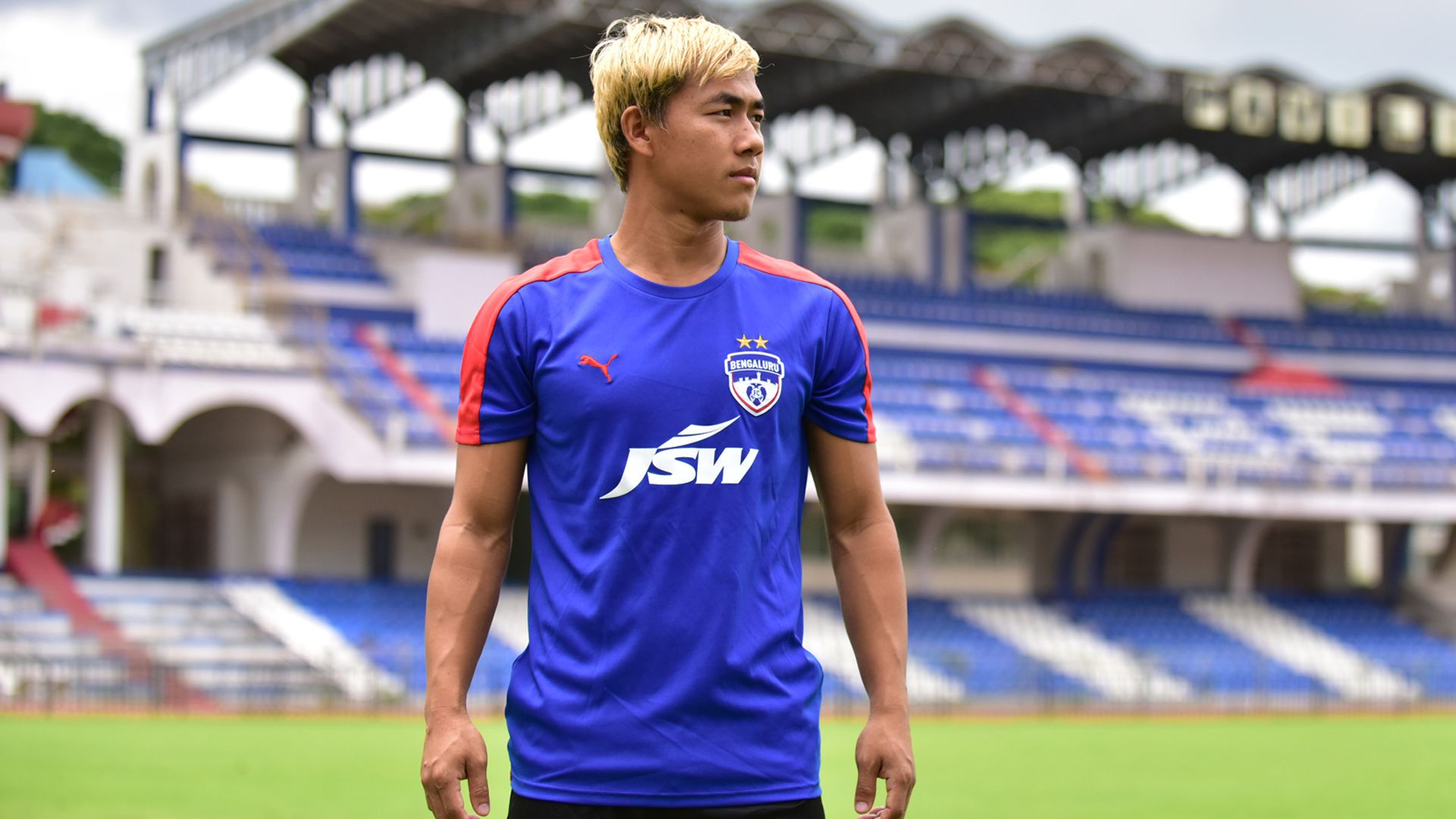 Bidyananda Singh Bengaluru FC training session