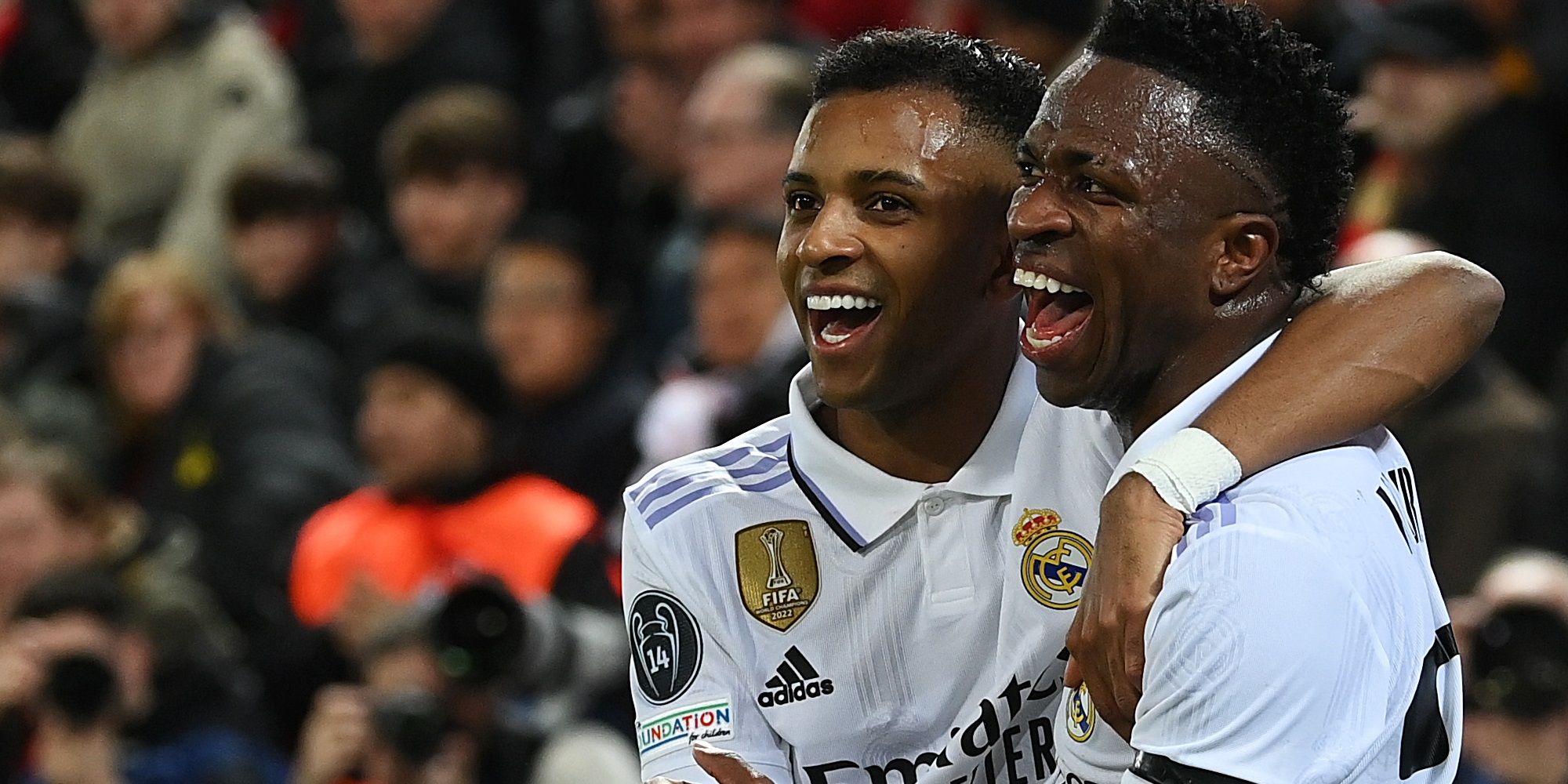 Rodrygo Vinícius Júnior Real Madrid HIC 2x1