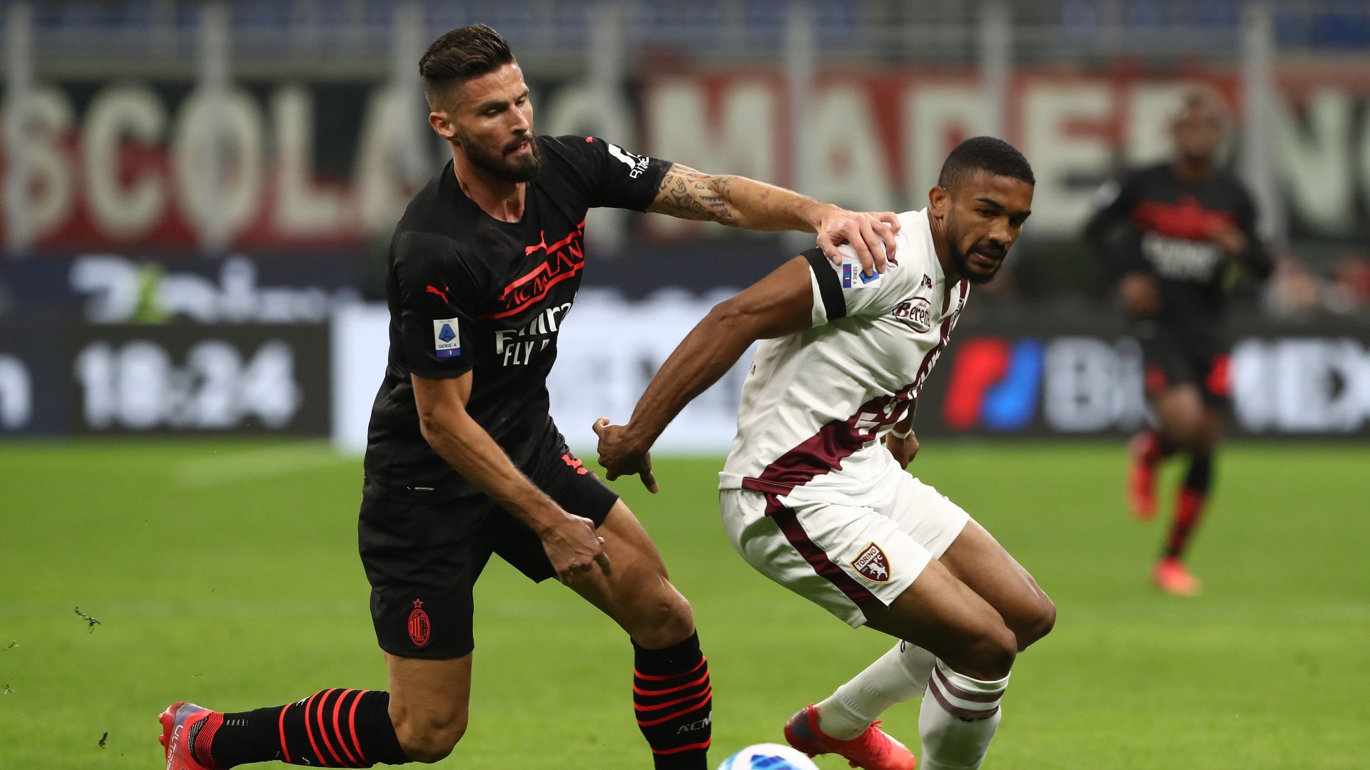 Olivier Giroud Bremer Milan Torino Serie A