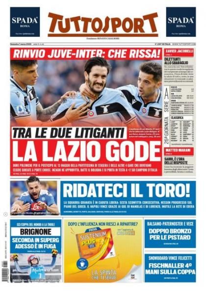 1 March Tuttosport