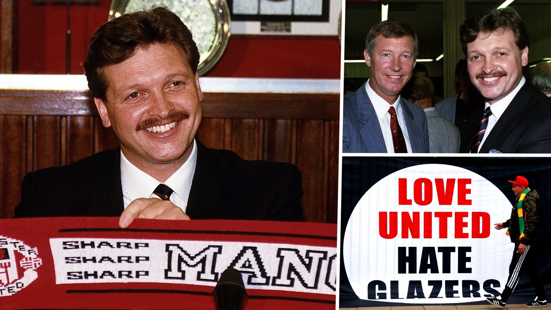 Michael Knighton Man Utd Glazers GFX