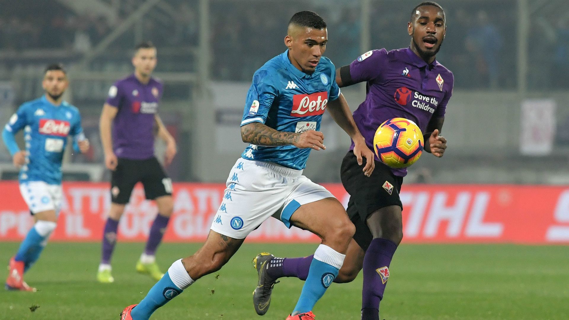 Fiorentina Napoli Allan Gerson