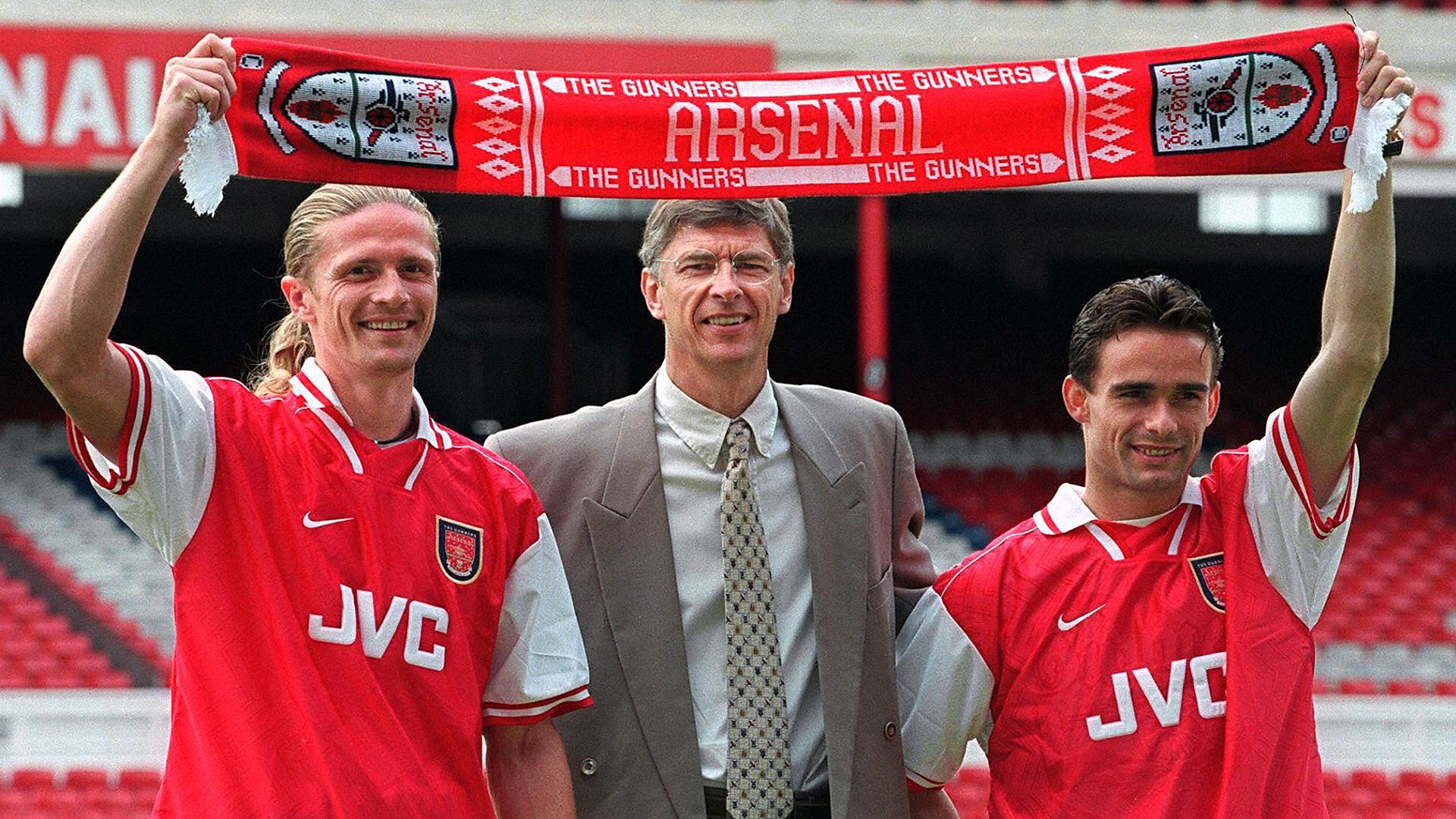 Wenger Petit Overmars FC Arsenal