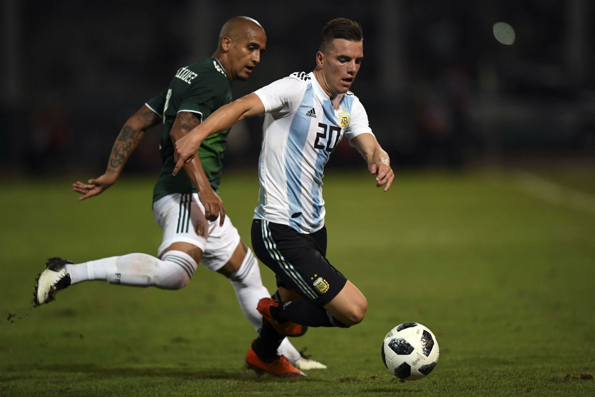 Argentina México Chaka Rodríguez Lo Celso