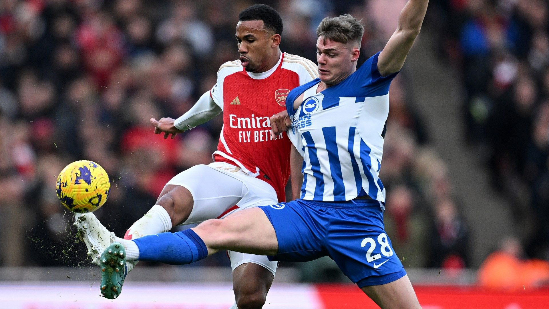 Gabriel Magalhaes Arsenal 2023-24