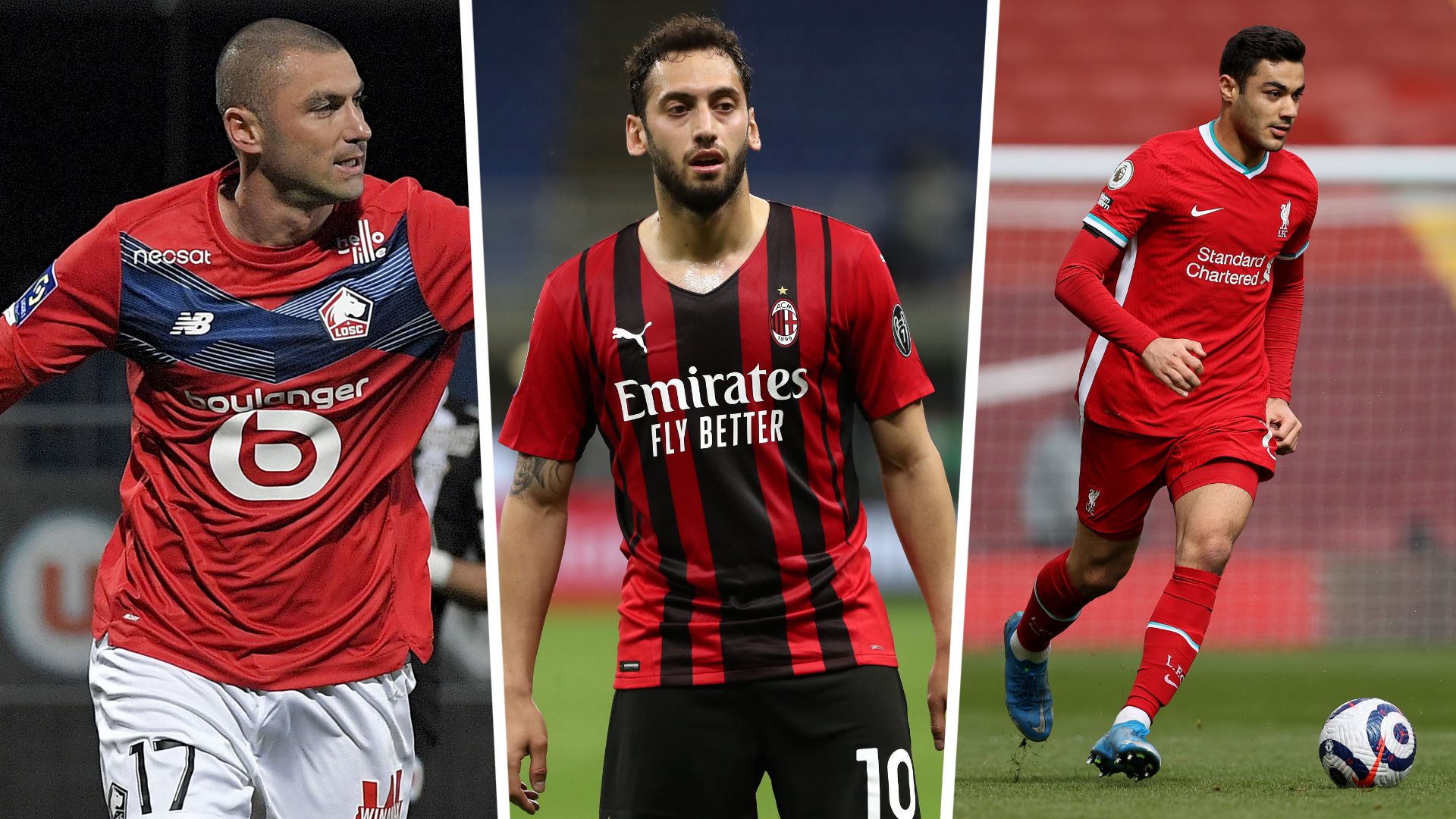 Yilmaz, Calhanoglu, Kabak