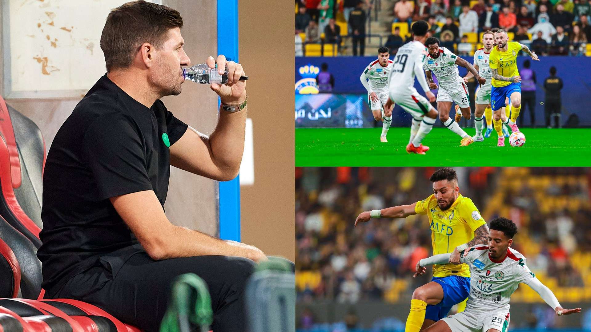 Steven Gerrard - Al Nassr vs Al Ittifaq