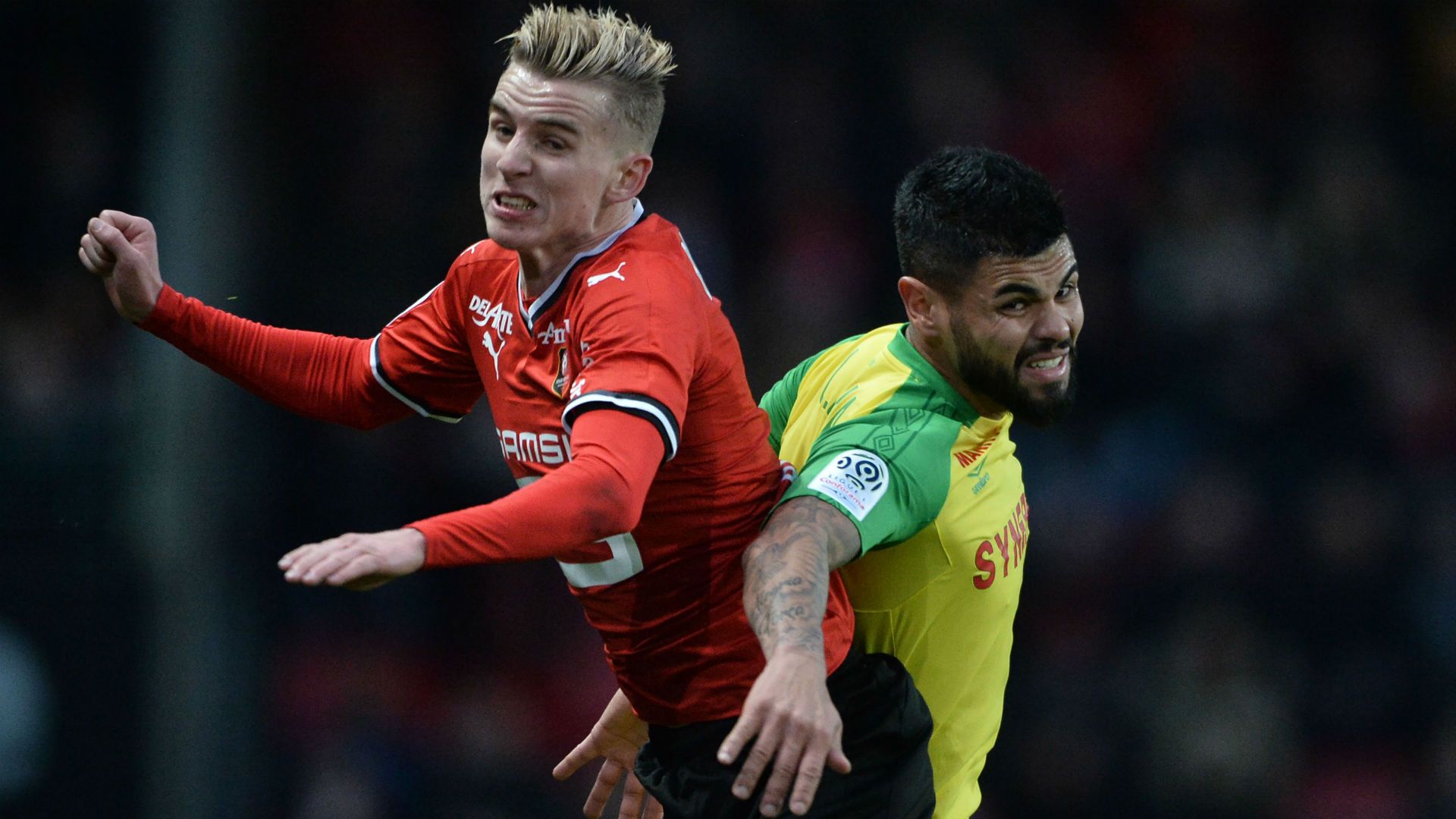 Benjamin Bourigeaud Lima Rennes Nantes Ligue 1 25112017