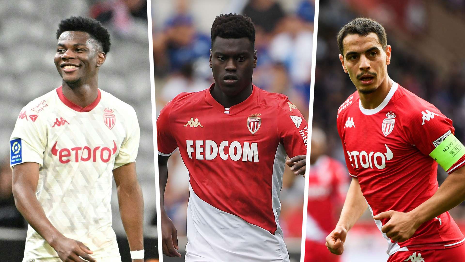 AS Monaco Tchouaméni Badiashile Ben Yedder