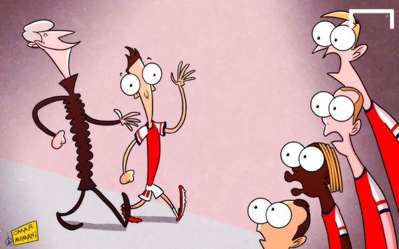 Cartoon:Ozil to Arsenal