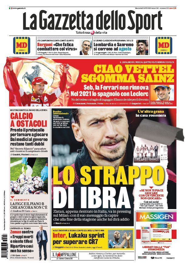 La Gazzetta May 13