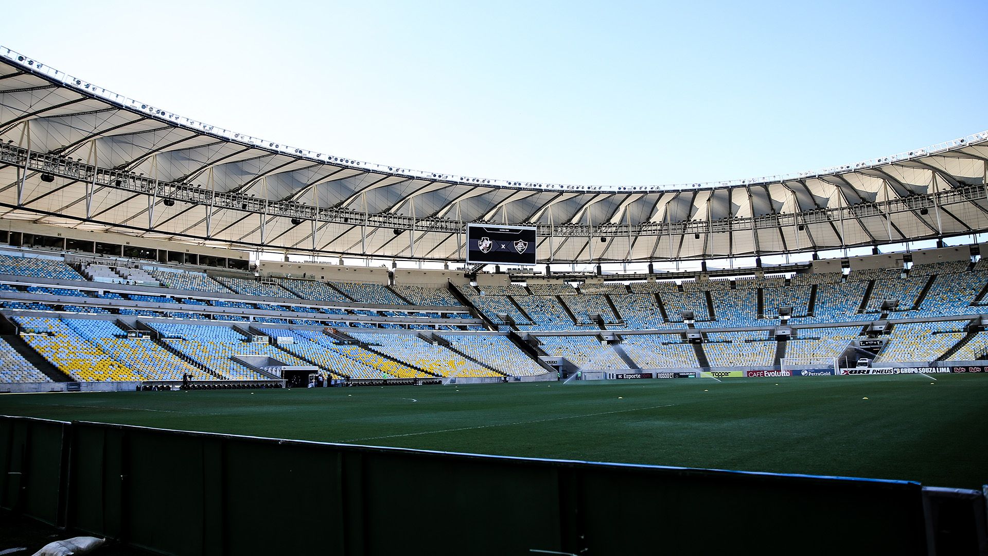 Maracanã estádio portõas fechados Coronavírus Fluminense Vasco Carioca 15 03 2020