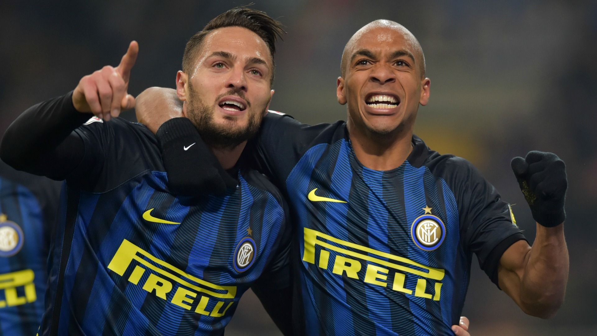 Danilo D'Ambrosio Joao Mario Inter Pescara Serie A