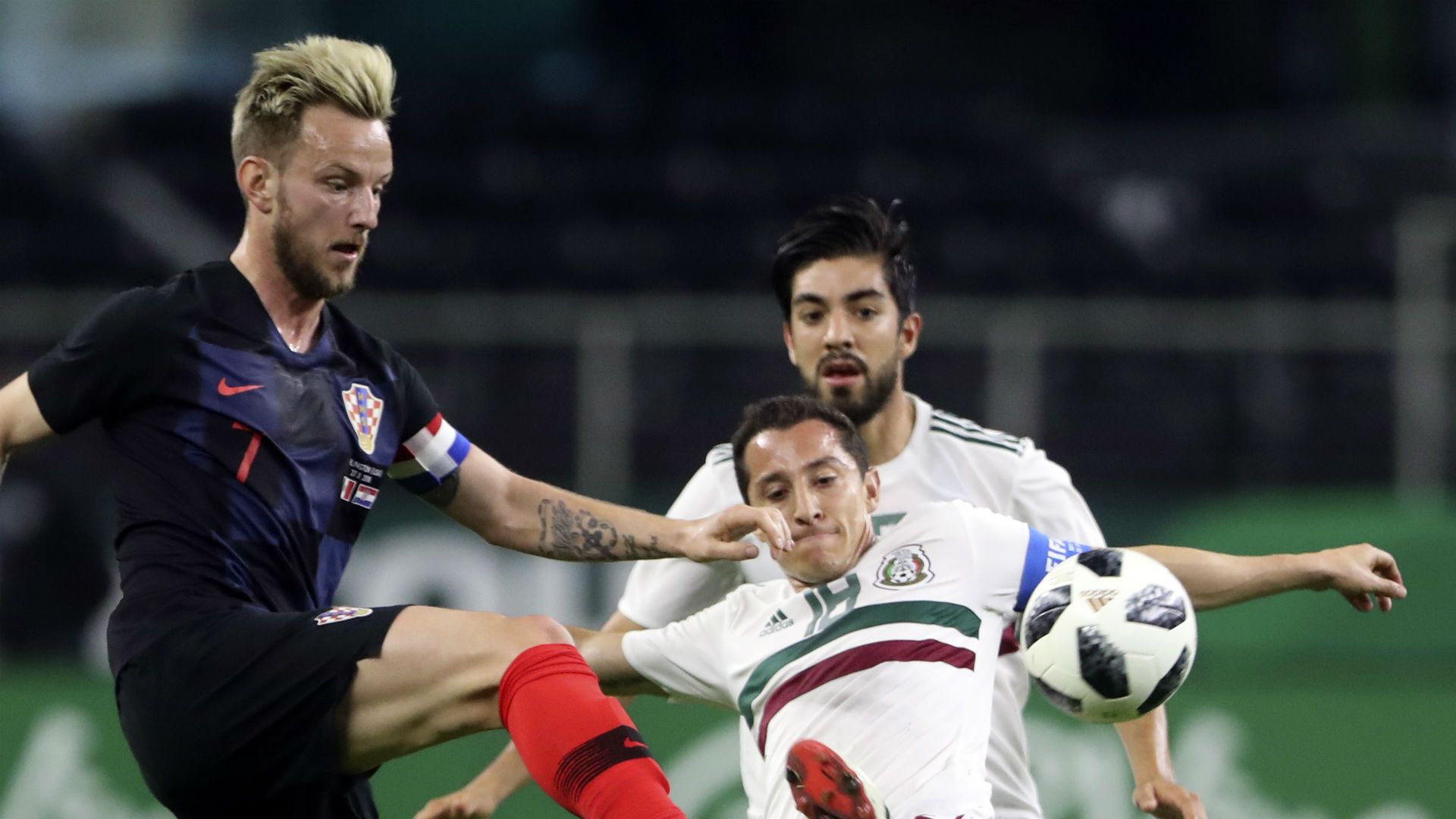 Ivan Rakitic Andres Guardado Mexico Croatia