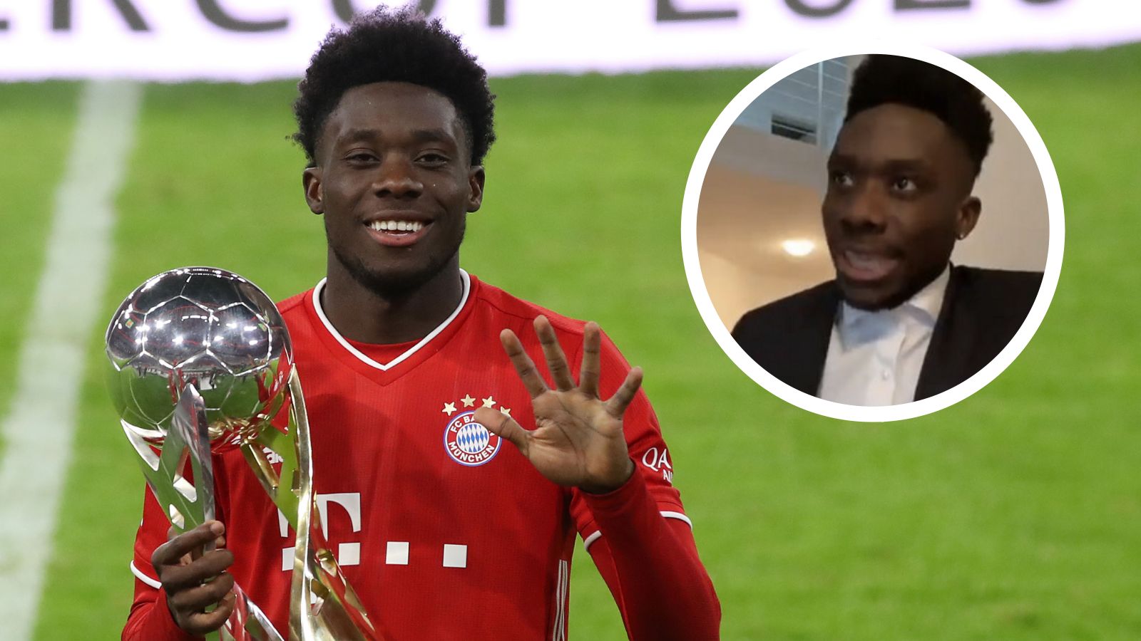 Alphonso Davies split main