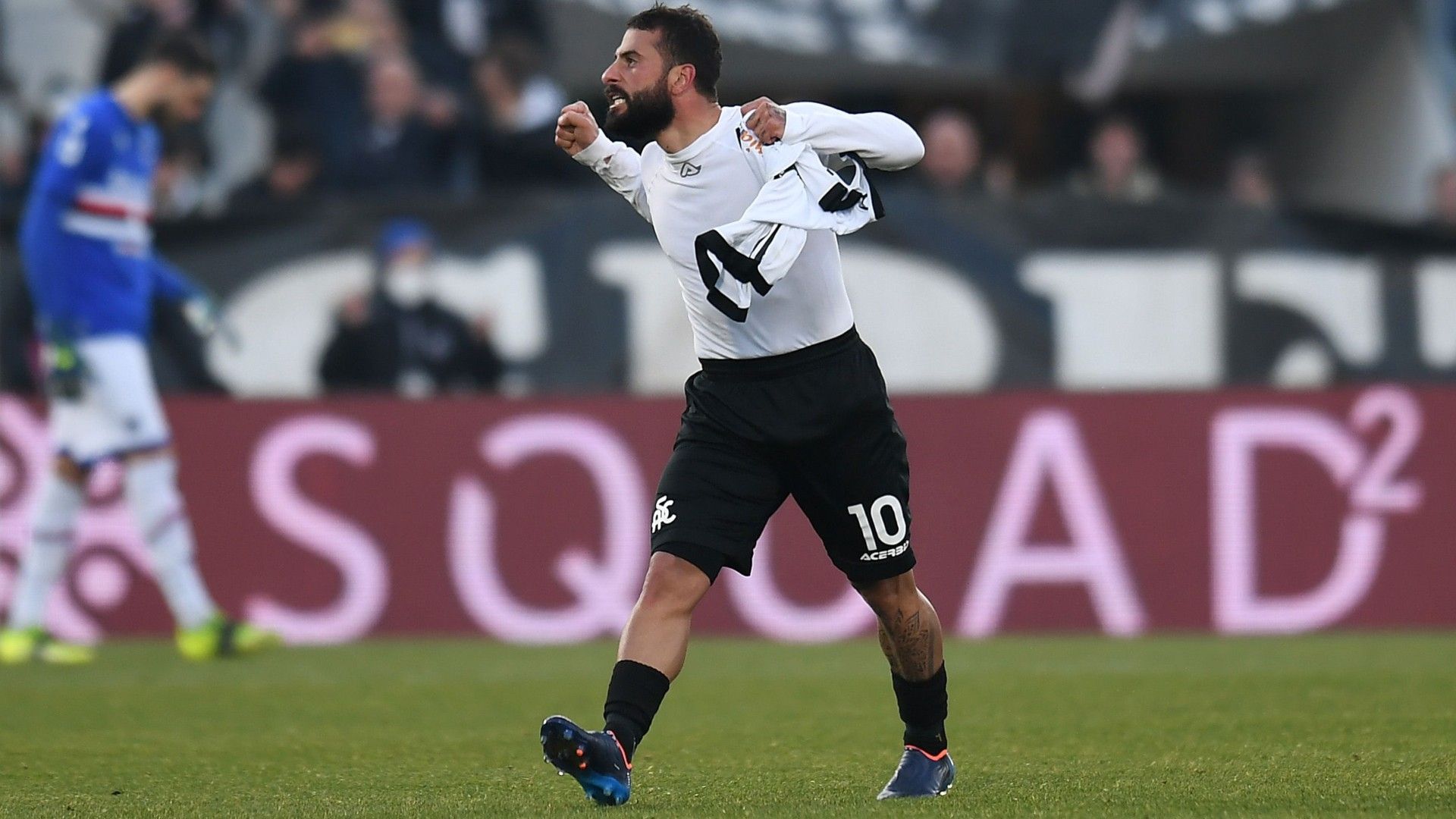 Verde Spezia Sampdoria Serie A