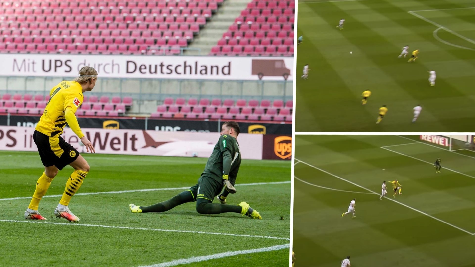 Haaland doblete Colonia