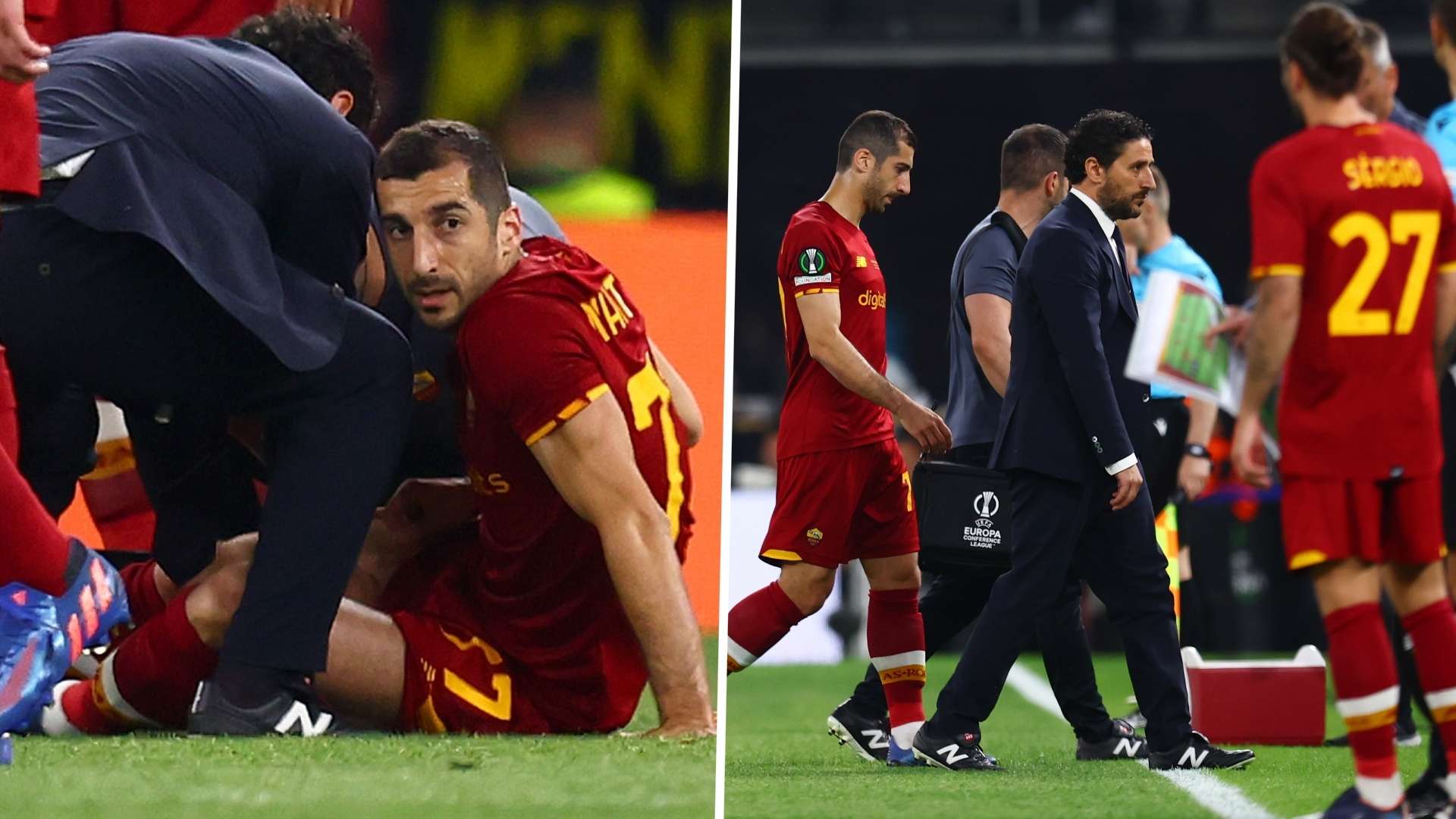 Mkhitaryan Roma Feyenoord Conference league