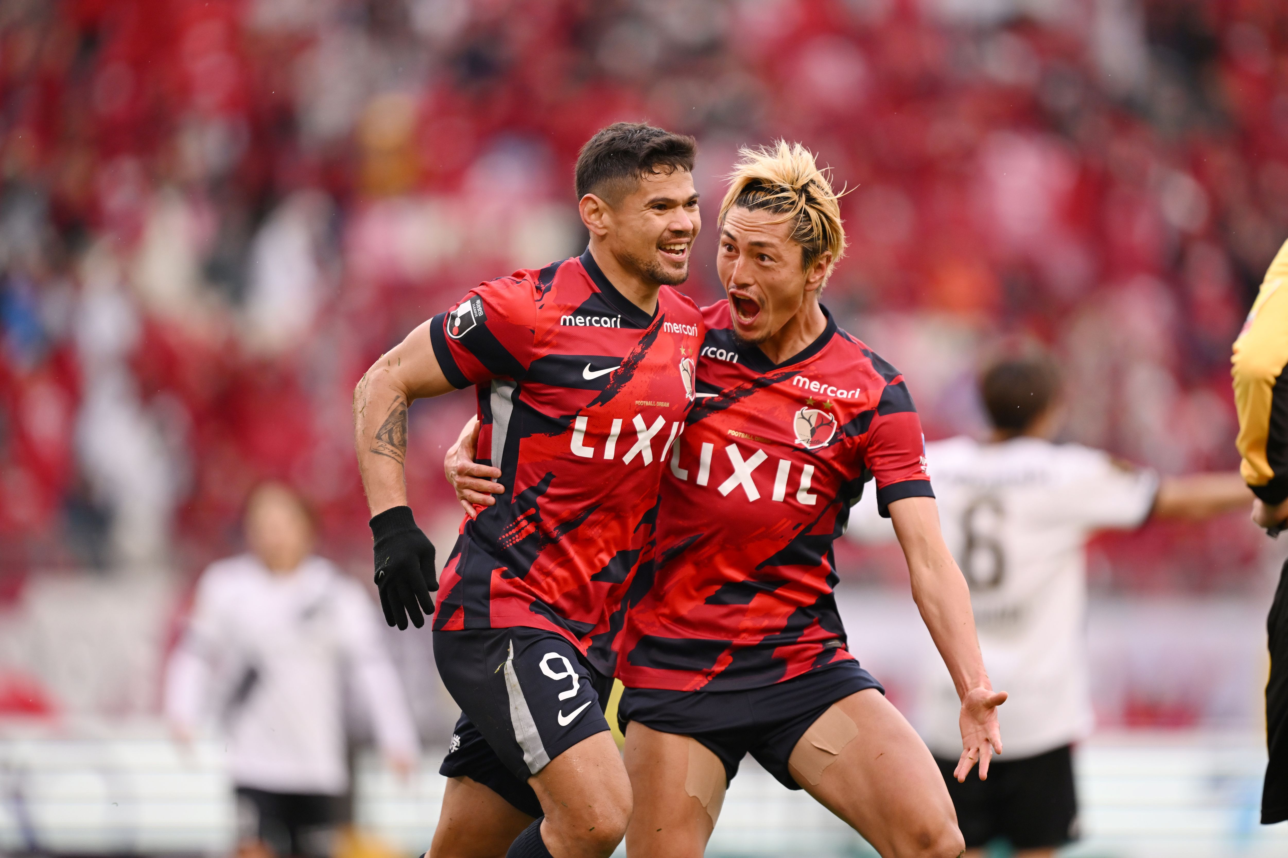 こ*け様 鹿島アントラーズ　レオセアラ　国立限定　XL 昨日も熱い応援、本当にありがとうございました！ スーパーの一