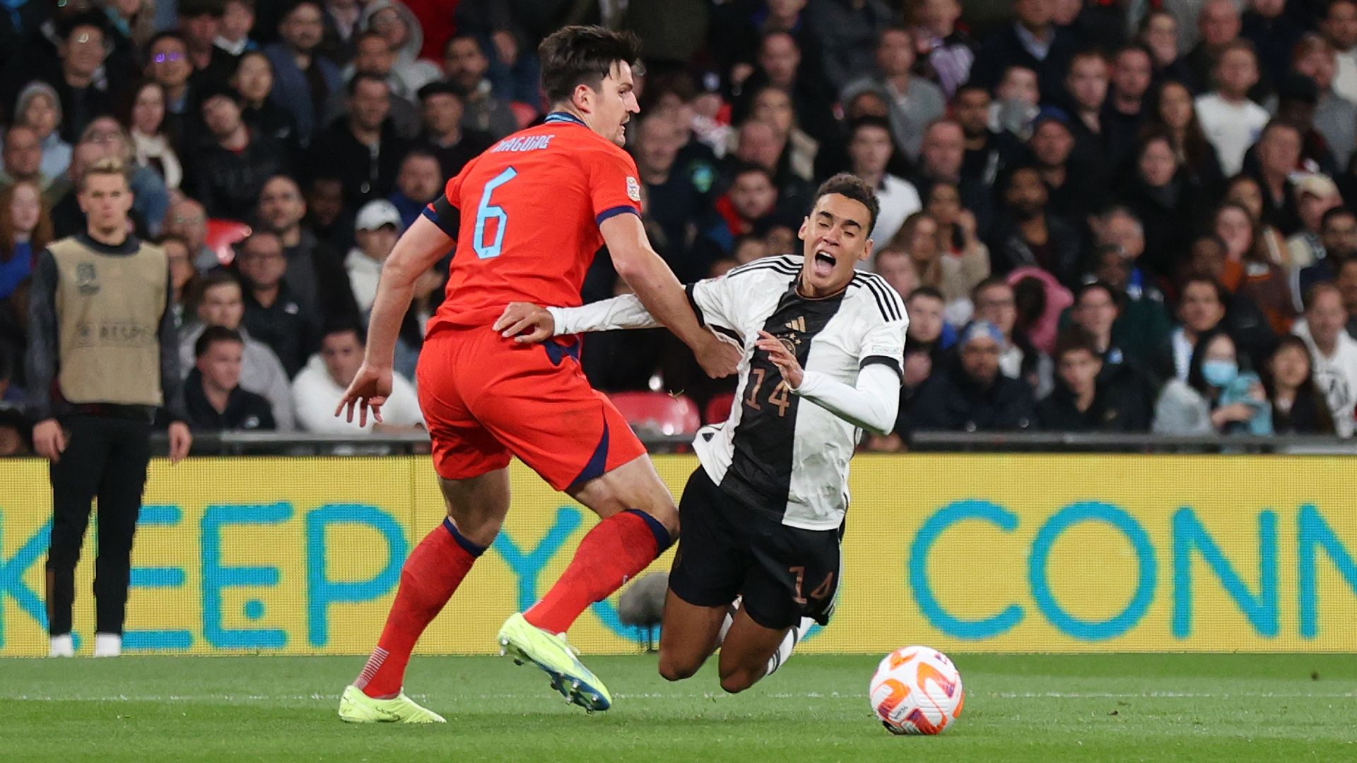 Harry Maguire England Germany 2022 Nations League