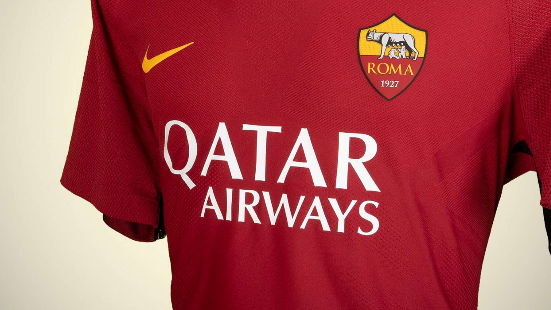 AS Rom Trikot Qatar Airways