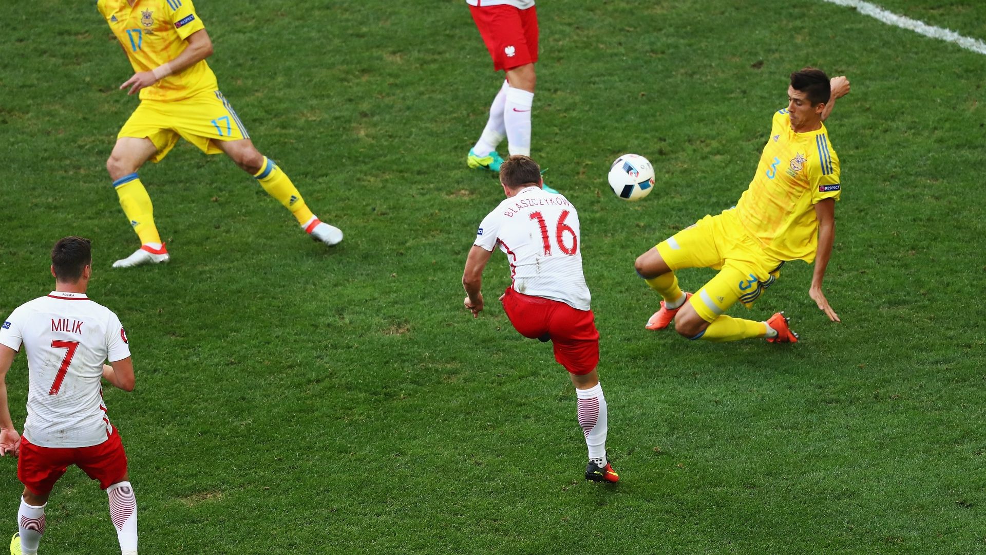 Jakub Błaszczykowski Ukraine Poland Euro 2016 06212016