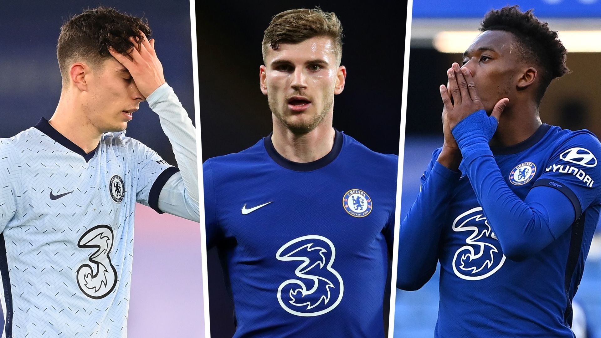 Kai Havertz Timo Werner Callum Hudson-Odoi