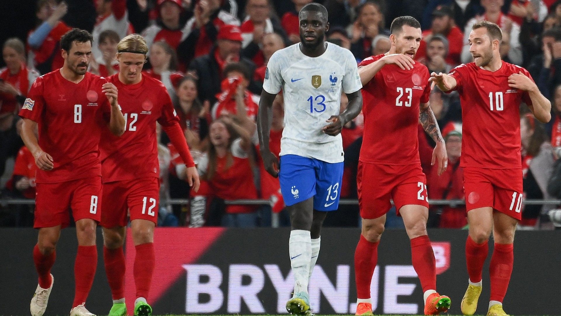 Upamecano Denmark 2022