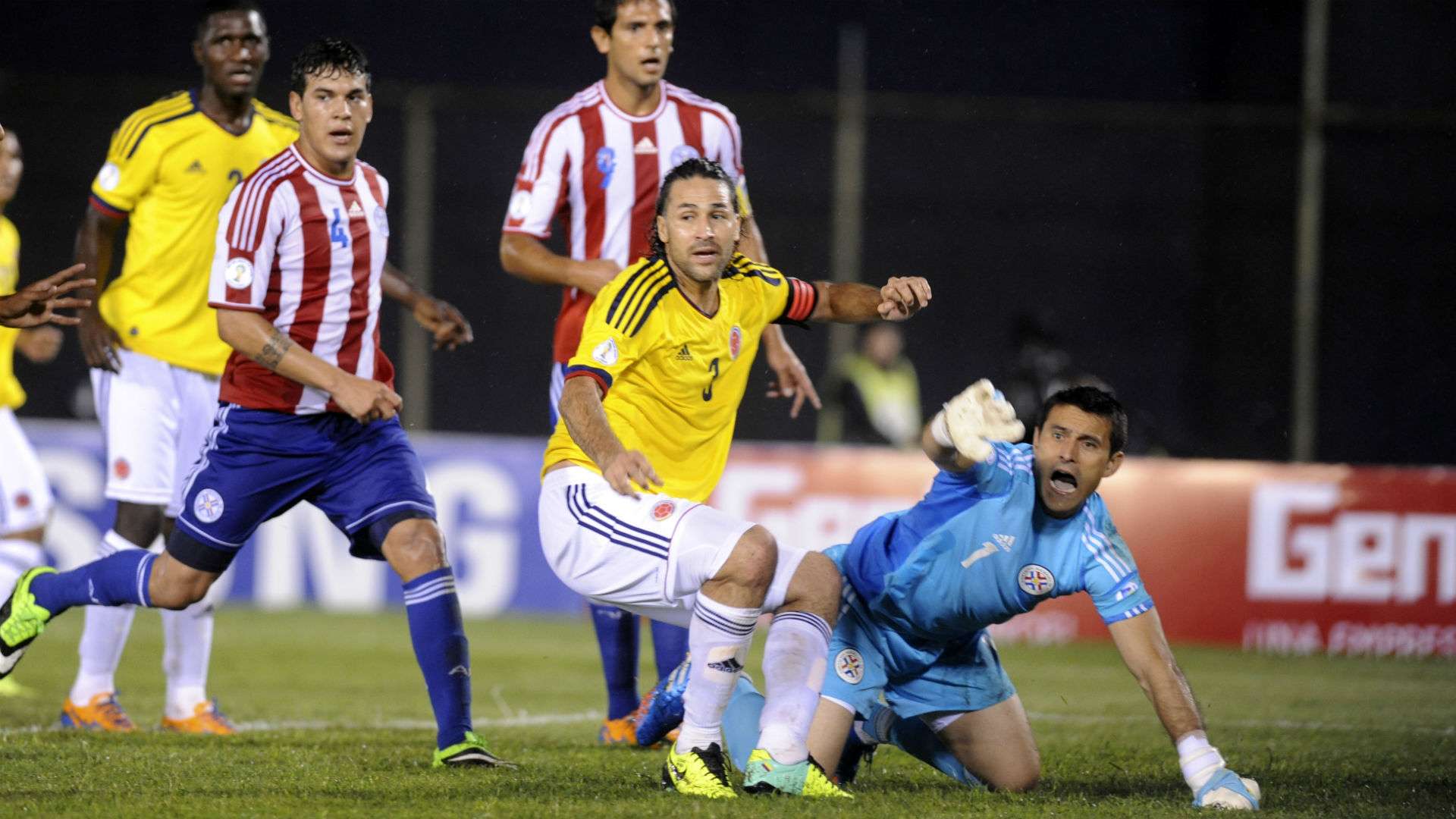 Mario Yepes Colombia go a Paraguay