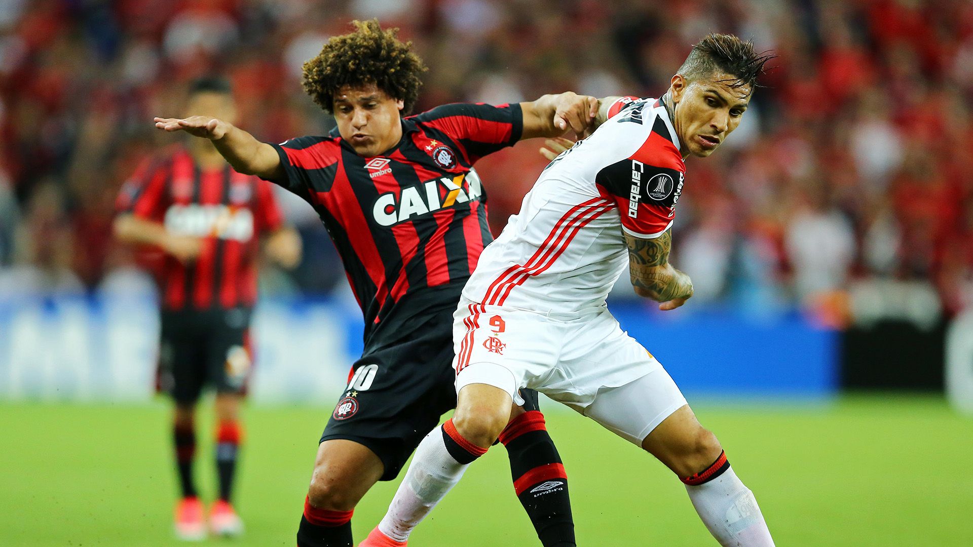 Felipe Gedo Guerrero Atletico-PR Flamengo Libertadores 26042017