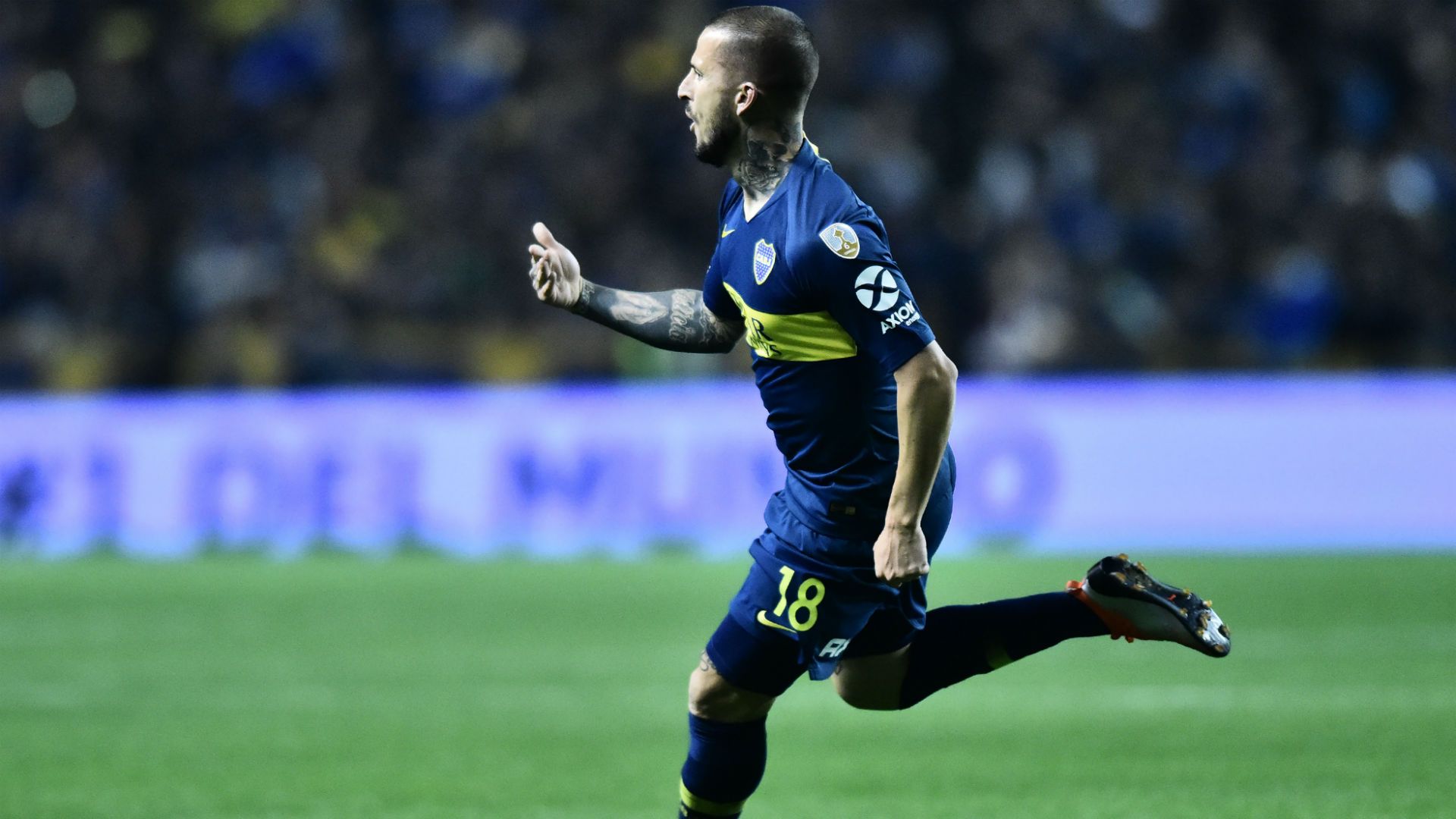 Dario Benedetto Boca Palmeiras Copa Libertadores Semifinal Ida 24102018
