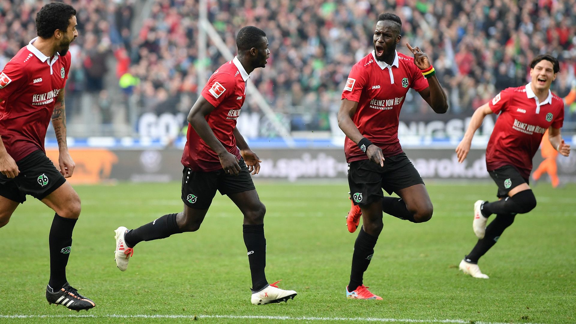 SALIF SANE HANNOVER GERMAN BUNDESLIGA 10032018