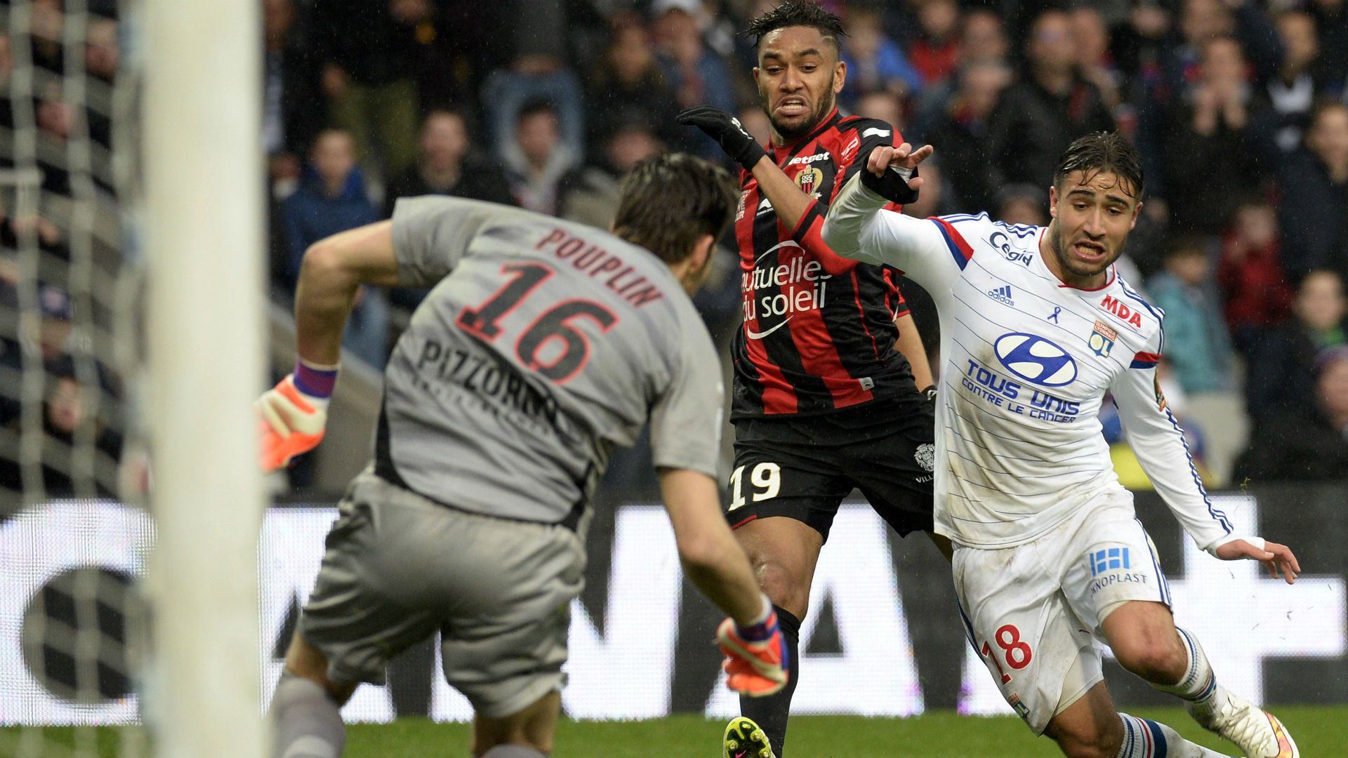 Nabil Fekir Lyon Nice Ligue 1 21032015