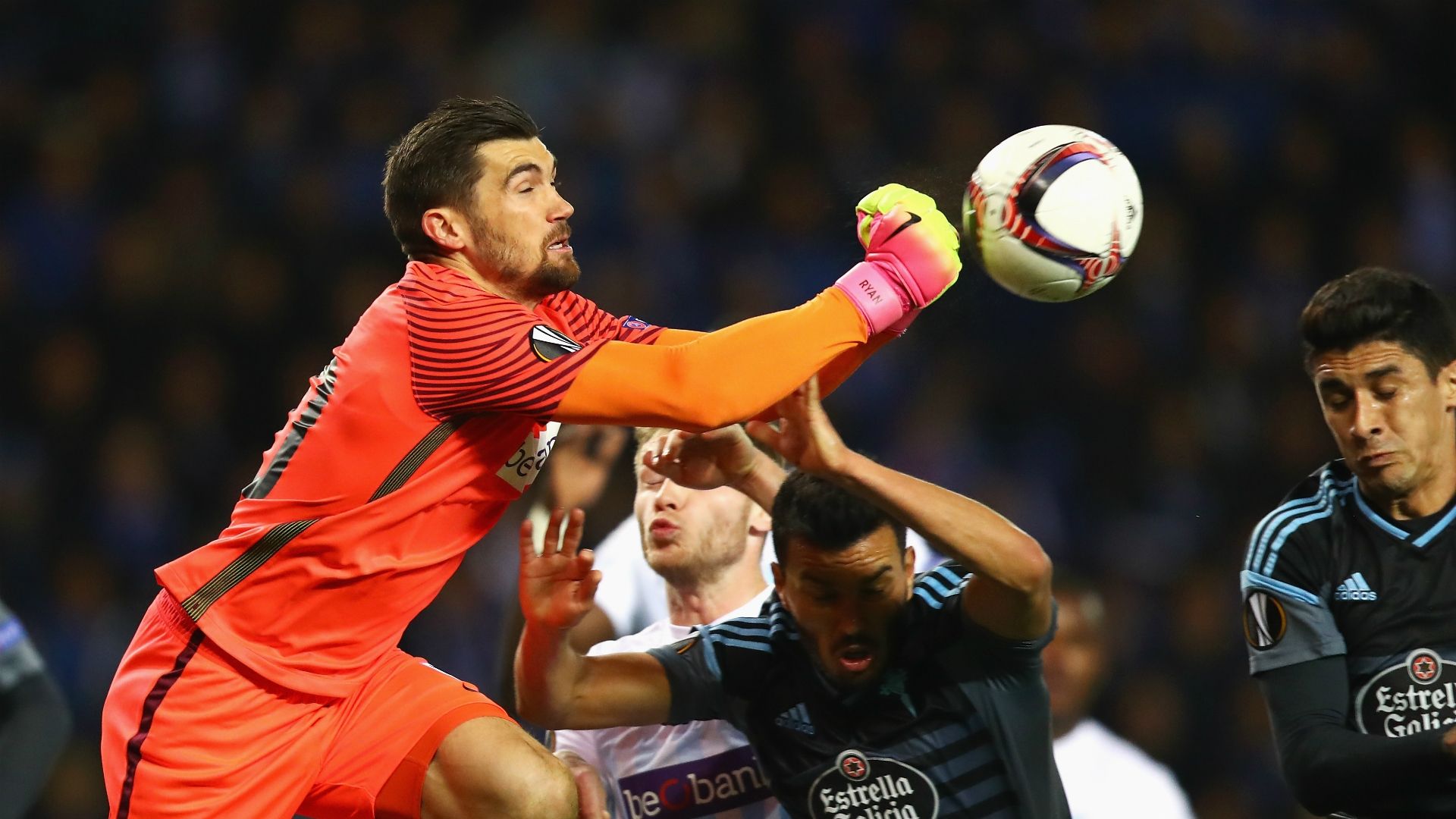 Mat Ryan Genk v Celta Vigo Europa League 20042017