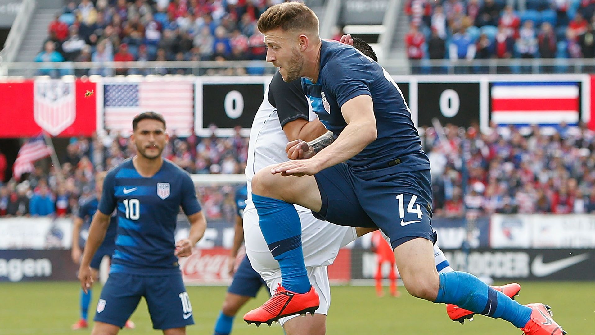 Paul Arriola USA David Guzman Costa Rica