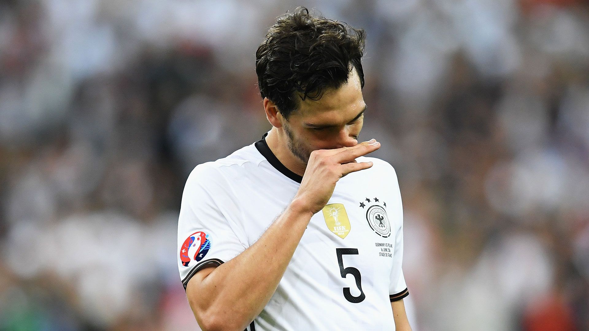 Mats Hummels Germany Poland European Championship 16062016